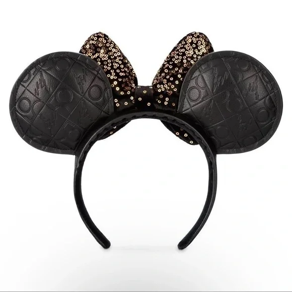Walt Disney World 50th Anniversary LUXE Collection Minnie Mouse Ear - Picture 2 of 9